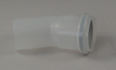 Wolf Дымоход Отвод для дымовой трубы DN60 30° из полипропилена