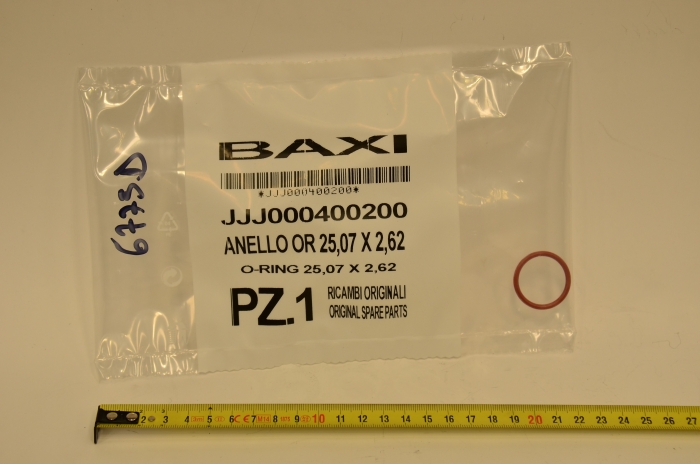 Baxi Уплотнение резиновое кольцевое 25,07X2,62