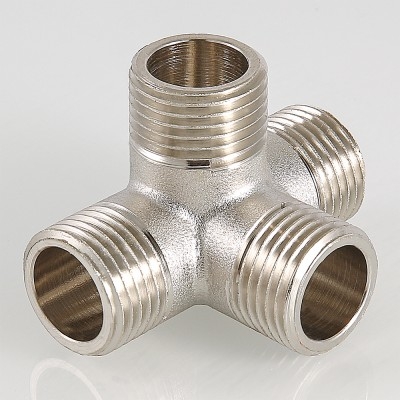 Valtec Крестовина двухплоскостная 1/2 нар.  