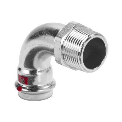 Viega Угол пресс-Н 15x1/2 оцинк.