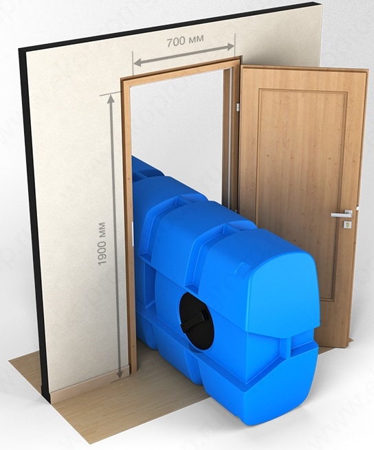 Ёмкость для воды Экопром AUTO 1000л  