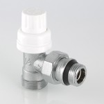 Valtec Клапан термостатический для рад. угловой (с доп. уплотнением) 1/2 * Евроконус  