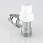 Valtec Клапан термостатический для рад. угловой (с доп. уплотнением) 1/2 * Евроконус  