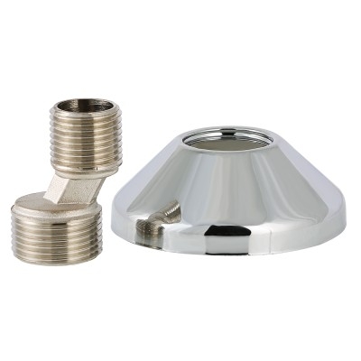Valtec Эксцентрик с декоративной чашкой 3/4"х1/2"  