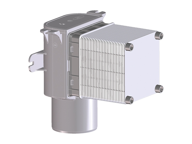 HL 905N.0 Канализационный вакуумный клапан для скрытого монтажа DN 50/75 без декоративной крышки  