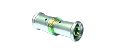 Henco Муфта переходная, латунь пресс, 26x20