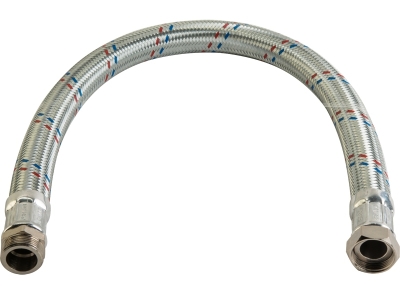 Гибкая подводка Stout для воды НР 1 1/4 х ВР 1 1/4, длина 800 мм