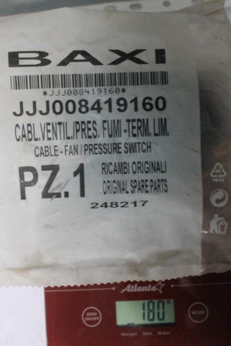 Baxi Проводка электрическая: вентилятор/реле давления (8419160)  