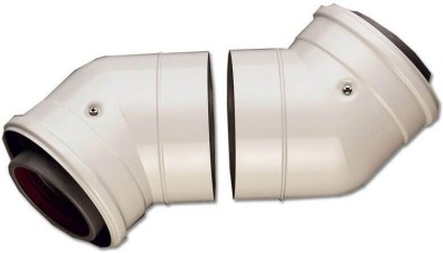 Buderus Колено концентрическое 45 град. для DN 80/125 мм