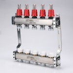 Коллектор Valtec Блок колл. с расход. 1х3 вых Евроконус 3/4