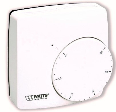 Watts Термостат комнатный электронный WFHT-BASIC+ закрытый 24 В  