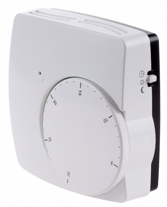 Watts Термостат комнатный электронный WFHT-BASIC+ закрытый 24 В  