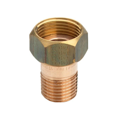 Viega Соединение с накидной гайкой НВ 1 плоская прокладка бронза