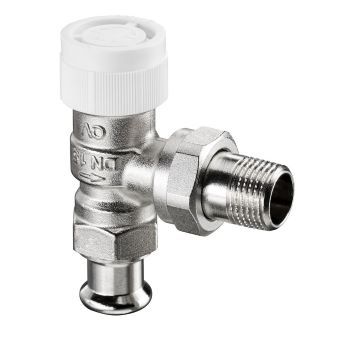 Oventrop Термостатический вентиль серии AV 9 Ду 15, прессовое соединение, угловой