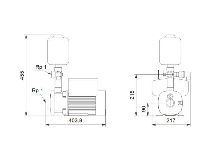 Насосная станция Grundfos CMBE 3-93 I-U-C-C-D-A  