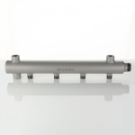 Коллектор Valtec Коллектор из стали с межосевым расстоянием выходов 100 мм 1", 9 x 1/2" VTc.510.BS.060409  