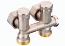 Danfoss RLV-K угловой 3/4х1/2 с переходниками