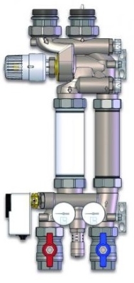 Luxor GM 1260 (смесительный контур) G 1 1/2 x 130 мм (без насоса)