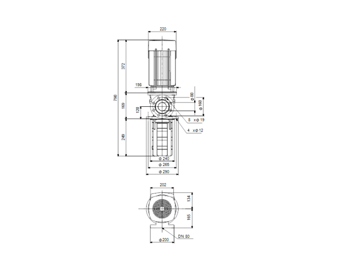 Скважинный насос Grundfos MTR 64-2/1-1 A-F-A-HUUV  