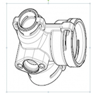 Navien Адаптер подключения трубы реле давления EQB 08-24HW