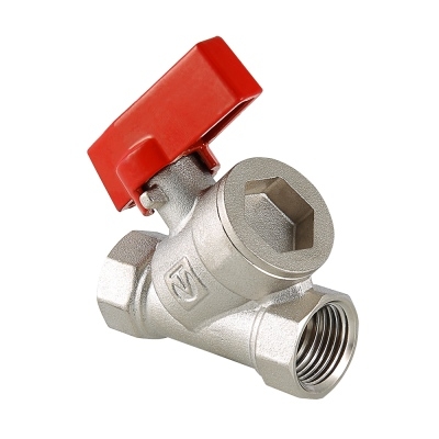 Шаровой кран Valtec Кран шар. с цельным корпусом 1/2" вн.-вн.  