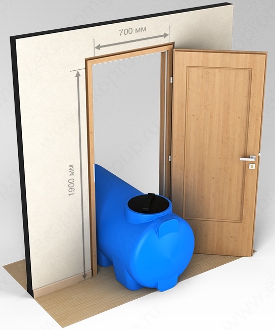 Ёмкость для воды Экопром H 5000л  