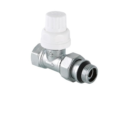 Valtec Клапан термостатический для рад. прямой 1/2 (с доп. уплотнением)  