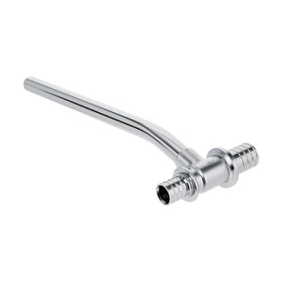 Трубка Т-образная Hoobs для подключения радиаторов 20х2.8-15/250-25х3.5