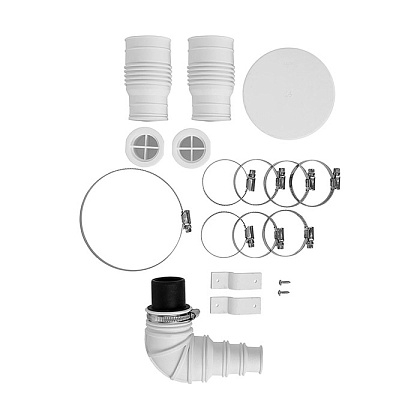 Набор фитингов с хомутами Hoobs для монтажа канализационных станций RCS 400/401