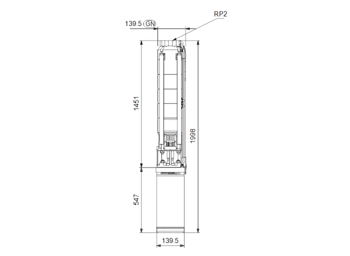Скважинный насос Grundfos SP 9-23N (380В)  