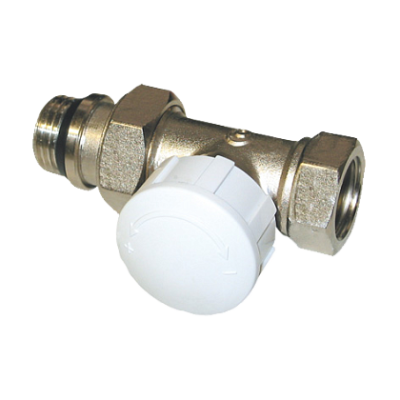 Клапан термостатический с преднастройкой Hoobs прямой ВР/ЕК 1/2&quot;х1/2&quot;