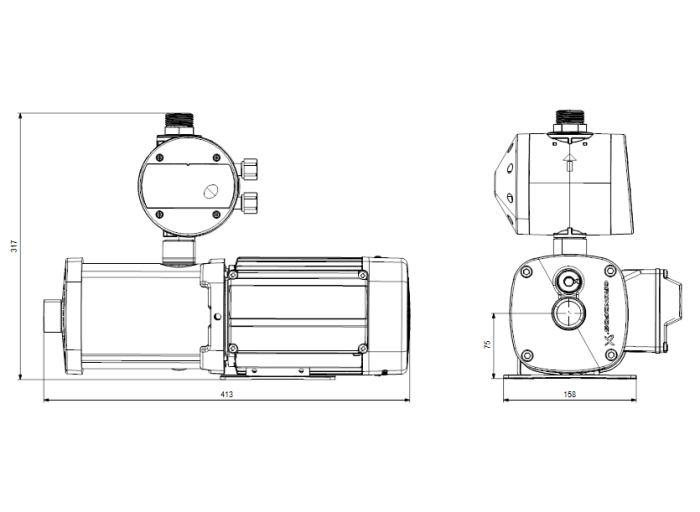 Насосная станция Grundfos CMB-SP SET 3-47 (PM-1-22)  