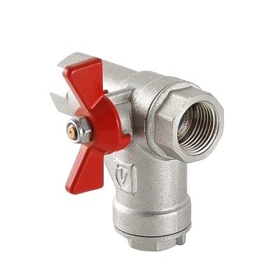 Valtec Кран шар. со встроенным прямым фильтром, рукоятка бабочка 1/2" вн.-вн.  