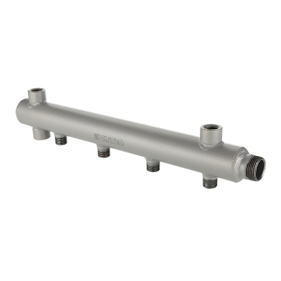 Valtec Коллектор из стали с межосевым расстоянием выходов 100 мм 1, 8 x 1/2 VTc.510.BS.060408