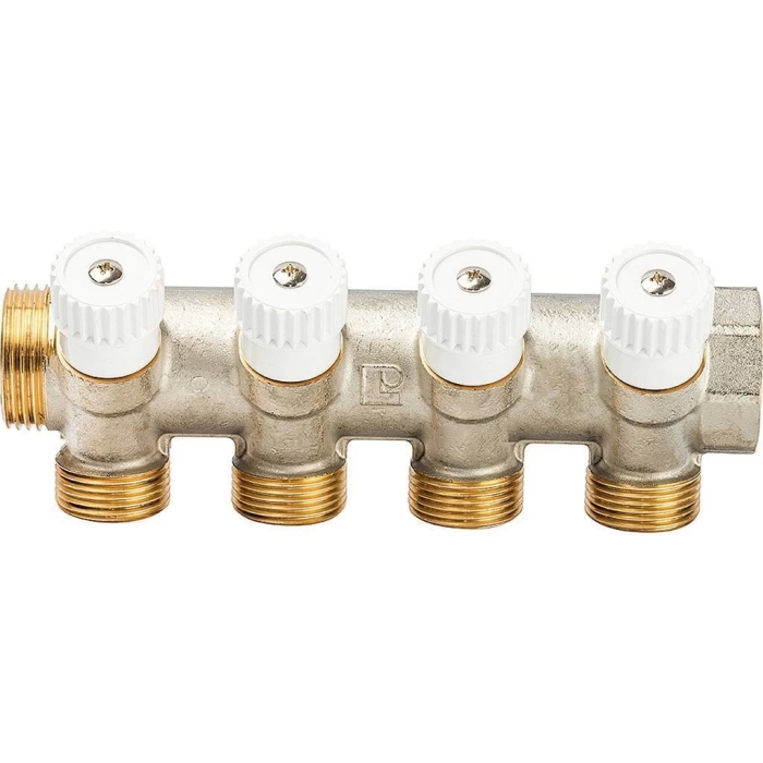 Коллектор Luxor 4-х ходовой СР454 1*3/4 ЕК (68513504)  