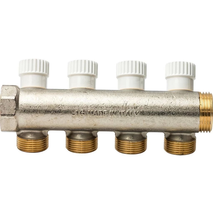 Коллектор Luxor 4-х ходовой СР454 1*3/4 ЕК (68513504)  