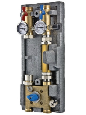 Valtec Насосная группа с байпасом и трехходовым клапаном для систем VARIMIX 1 1/4" - 3W-KV4  