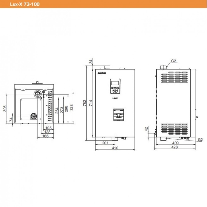 Электрический котёл Zota 84 LUX-X  