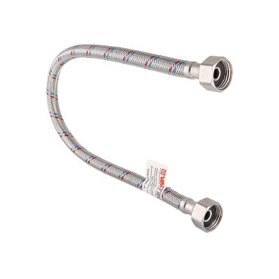 Valtec г/п для воды 1/2" 150см вн.-вн. Гайка-Н.сталь/ниппель-Н.сталь  