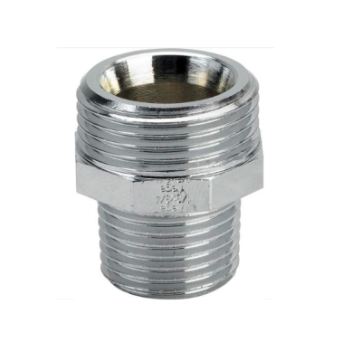 Viega Ниппель НН 3/4x1/2 с конической фаской бронза хром