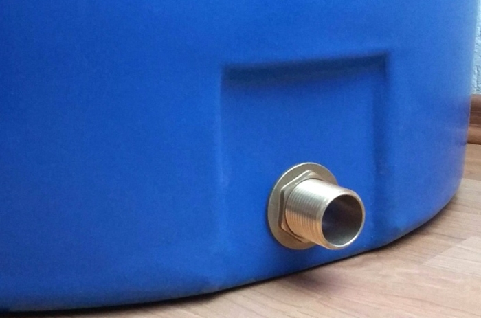 Экопром Отвод из бака в сборе 1/2 (латунь)  