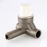 Valtec Клапан термост-ий под приварку лев. (клапан с патрубком меньшего диаметра внутри)  