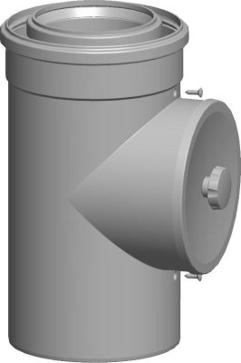 Wolf Дымоход Концентрическая дымовая труба DN110/160 L:250 мм