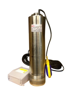 Скважинный насос Ladana SPm4 04-0,75А т.м.(с поплавковым выключателем)