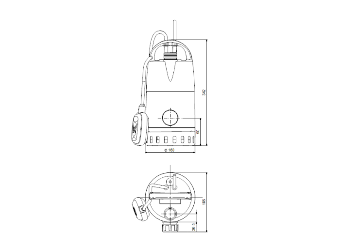 Дренажный насос Grundfos UNILIFT CC9 - A1  