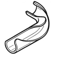 Rehau Фиксатор поворота трубы 32/45°, без колец (оцинк. сталь)