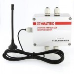 Valtec Счетч имп.,-регистр (2-х кан. c модем, внешнее питание 12 В, ip20, ант. в компл.)