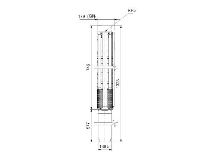 Скважинный насос Grundfos SP 77-2 (380В)  
