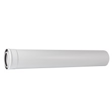 Wolf Дымоход Концентрическая дымовая труба DN110/160 L:500 мм цвет белый, вставная