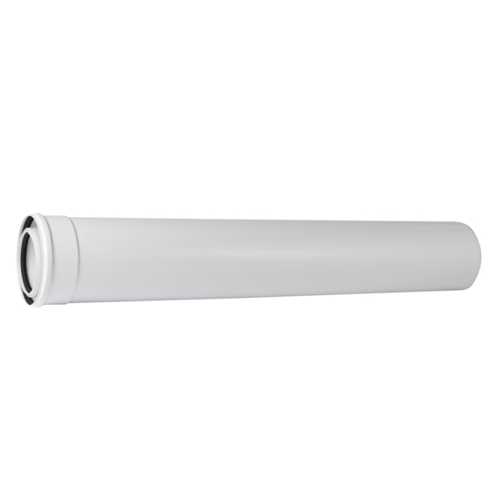 Wolf Дымоход Концентрическая дымовая труба DN110/160 L:500 мм цвет белый, вставная  